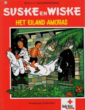 Suske en Wiske - Het eiland Amoras - Rode Kruis - Deel 68 uit de rode reeks - 1995