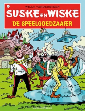 091 - Suske en Wiske - De speelgoedzaaier - Nieuwe cover