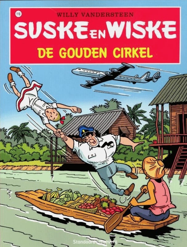 118 - Suske en Wiske - De gouden cirkel - Nieuwe cover