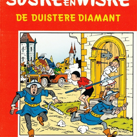 121 - Suske en Wiske - De duistere diamant - Rode kaft - 2006