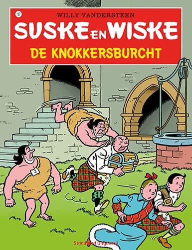 127 - Suske en Wiske - De knokkersburcht - Nieuwe cover