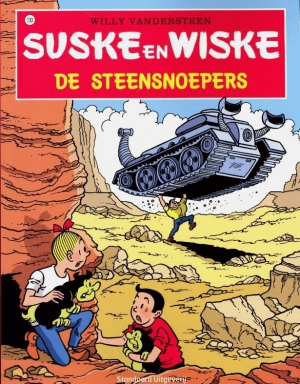 130 - Suske en Wiske - De steensnoepers - Nieuwe cover