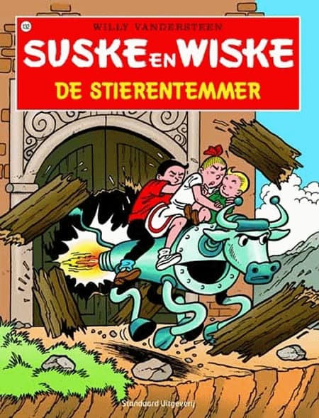 132 - Suske en Wiske - De stierentemmer - Nieuwe cover