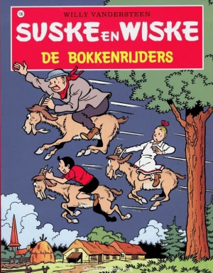 136 - Suske en Wiske - De bokkenrijders - Nieuwe cover