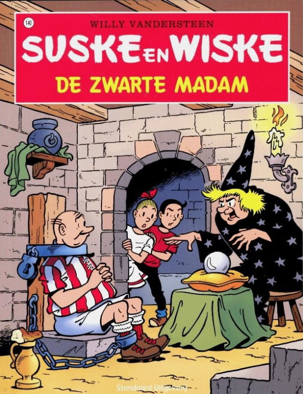 140 - Suske en Wiske - De zwarte madam - Nieuwe cover