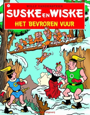 141 - Suske en Wiske - Het bevroren vuur - Nieuwe cover