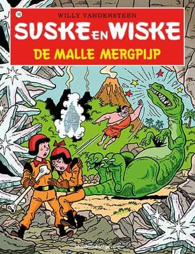 143 - Suske en Wiske - De malle mergpijp - Nieuwe cover