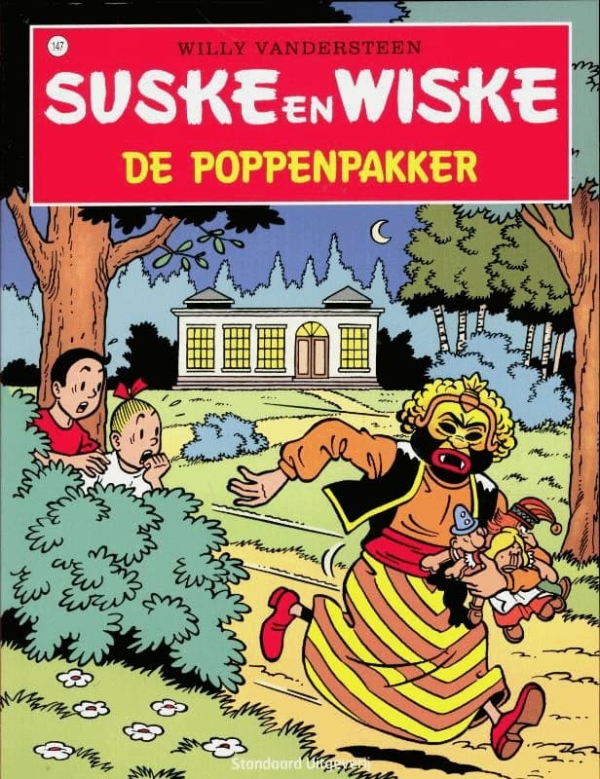 147 - Suske en Wiske - De poppenpakker - Nieuwe cover