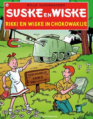 154 - Suske en Wiske - Rikki en Wiske in Chokowakije - Nieuwe cover