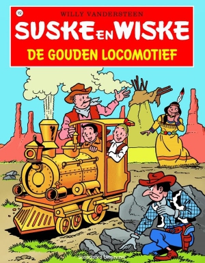 162 - Suske en Wiske - De gouden locomotief - Nieuwe cover