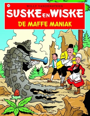 166 - Suske en Wiske - De maffe maniak - Nieuwe cover