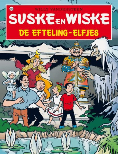 168 - Suske en Wiske - De Efteling-elfjes - Nieuwe cover