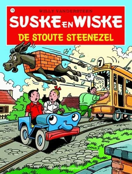 178 - Suske en Wiske - De stoute steenezel - Nieuwe cover