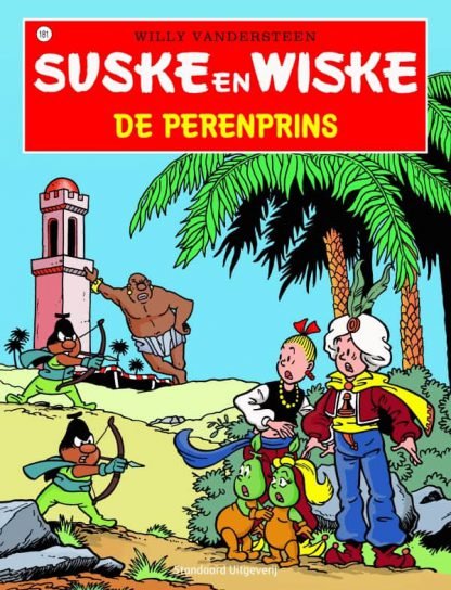 181 - Suske en Wiske - De perenprins - Nieuwe cover