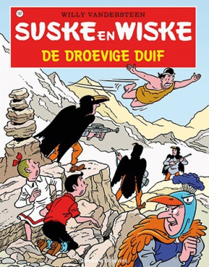 187 - Suske en Wiske - De droevige duif - Nieuwe cover