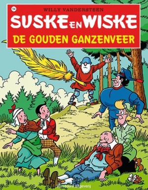 194 - Suske en Wiske - De gouden ganzeveer - Nieuwe cover