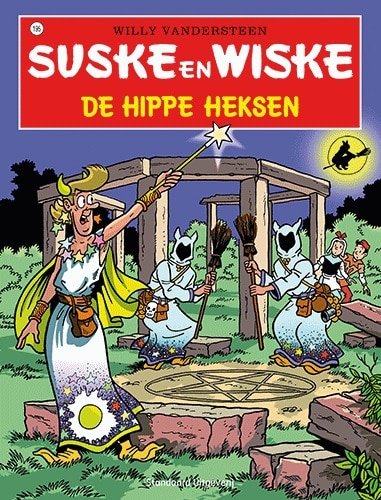 195 - Suske en Wiske - De hippe heksen - Nieuwe cover