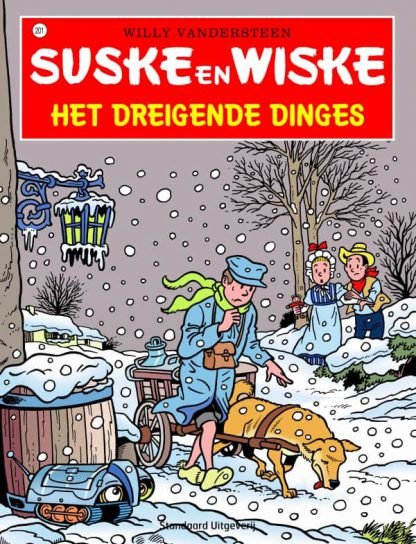 201 - Suske en Wiske - Het dreigende dinges - Nieuwe cover