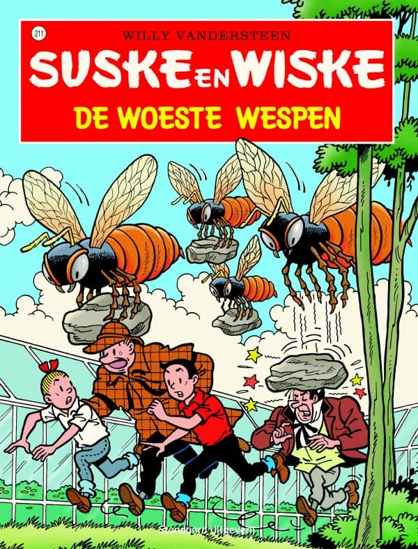 211 - Suske en Wiske - De woeste wespen - Nieuwe cover