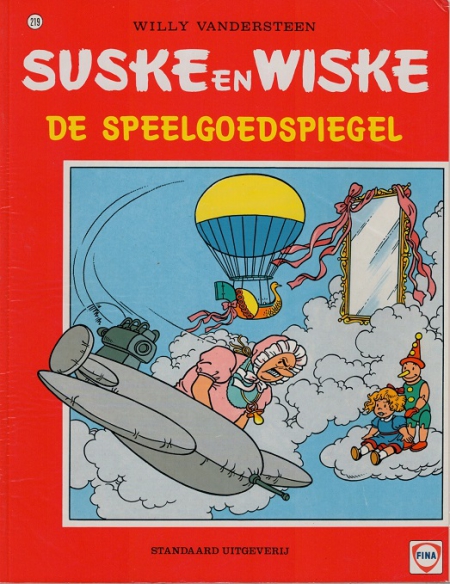 219 - Suske en Wiske - De speelgoedspiegel - FINA - 1994