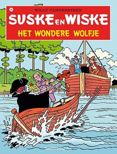 228 - Suske en Wiske - Het wondere wolfje - Nieuwe cover