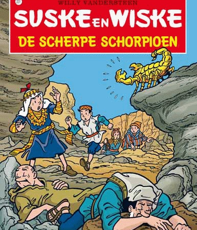 231 - Suske en Wiske - De scherpe scorpioen - Nieuwe cover