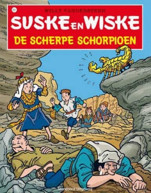 231 - Suske en Wiske - De scherpe scorpioen - Nieuwe cover