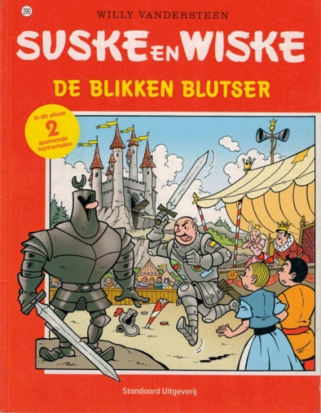 290 - Suske en Wiske - De blikken blutser - Het mopperende masker - 2006 - Rode reeks