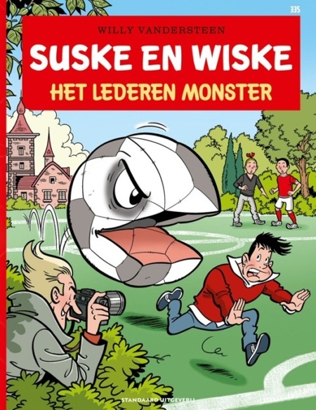 335.Suske en Wiske - Het lederen monster - Nieuwe layout - 2022