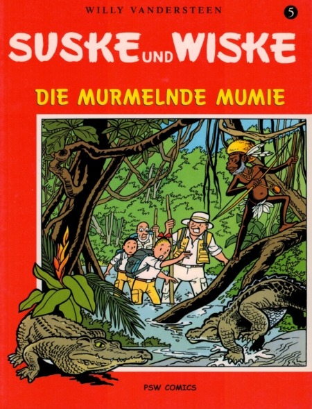 05.Suske und Wiske - Die murmelnde Mumie - PSW Comics - Duitstalig