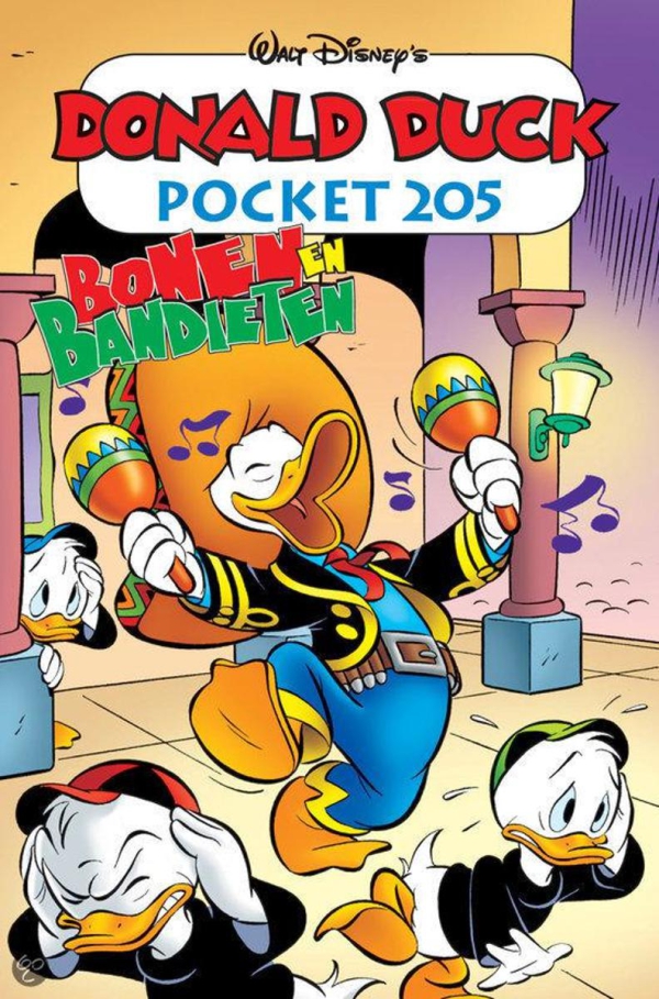 Donald Duck pocket 205 - Bonen en bandieten