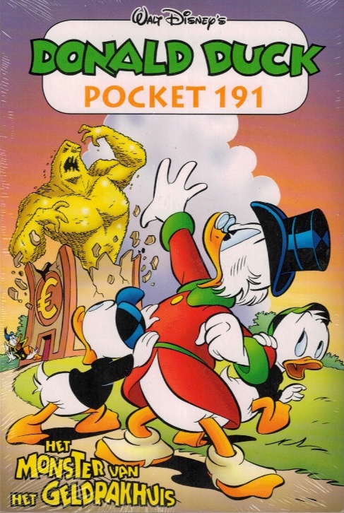 191 - Donald Duck pocket - Het monster van het geldpakhuis