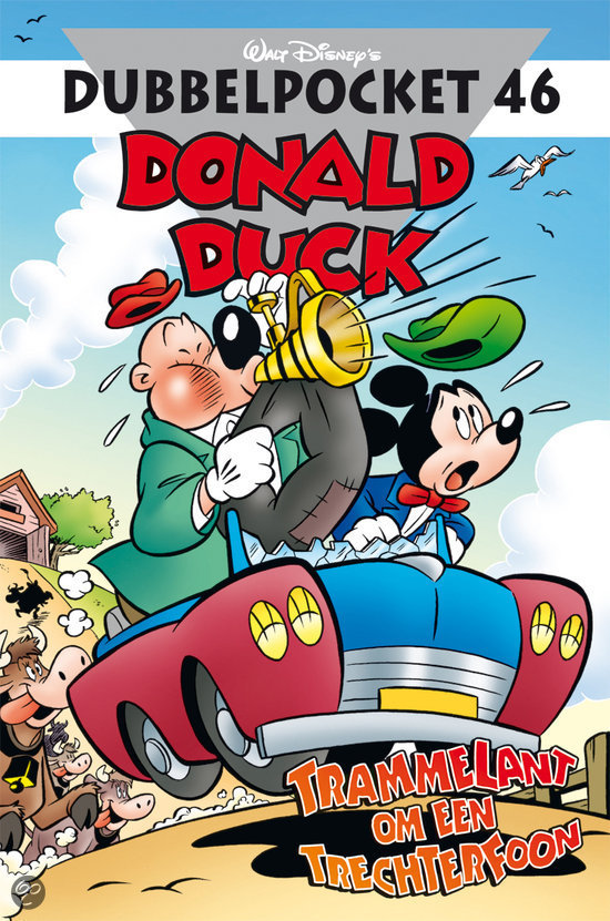 046 - Donald Duck Dubbelpocket - Trammelant om een trechterfoon