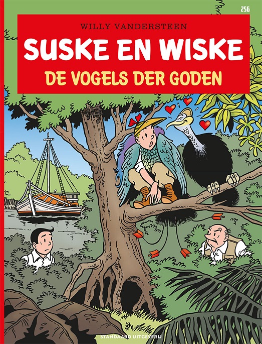 256 - Suske en Wiske - De vogels der goden - Nieuwe Cover - Nieuwe Layout - 2021