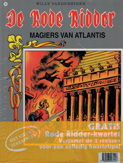 165 - De Rode Ridder - Magiërs van Atlantis + Rode Ridder-kwartet