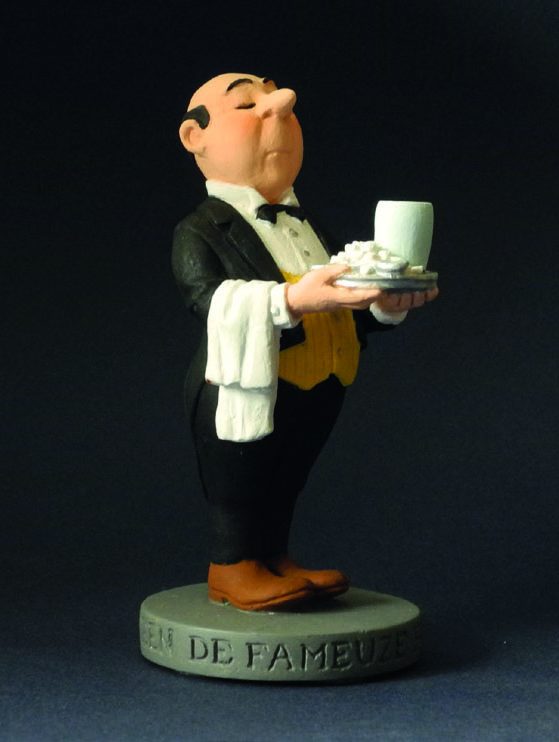 Fanclubbeeldje Achiel (de butler van Krimson) (SW63) Parastone - 2021