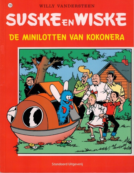 159 - Suske en Wiske - De minilotten van Kokonera - rood