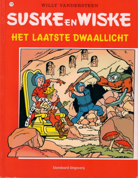 172 - Suske en Wiske - Het laatste dwaallicht - rode kaft
