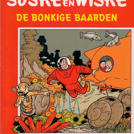 206 - Suske en Wiske - De bonkige baarden - rode kaft