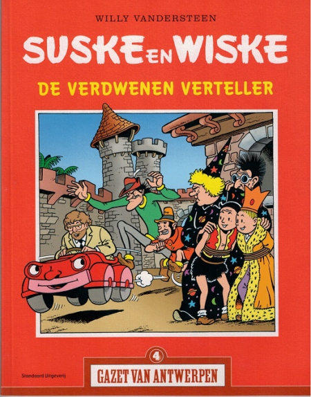De verdwenen verteller - Suske en Wiske - De Gazet van Antwerpen