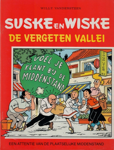 De vergeten vallei - Suske en Wiske - Middenstand 1989