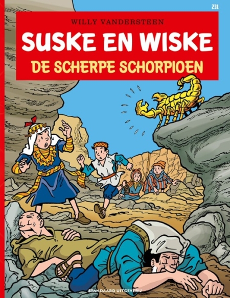 231.Suske en Wiske - De scherpe scorpioen (NC) (2022) - Nieuwe layout