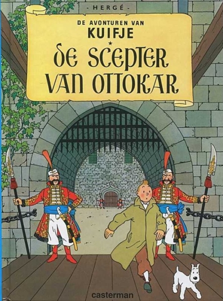 Kuifje - De scepter van Ottokar - Deel 8 - Hardcover album - A5