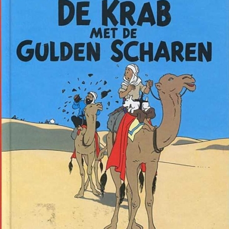09.Kuifje - De krab met de gulden scharen - Deel 9 - Hardcover album (A5)