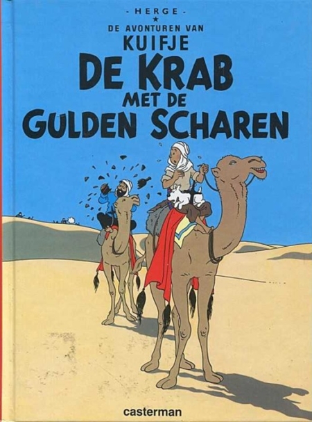 09.Kuifje - De krab met de gulden scharen - Deel 9 - Hardcover album (A5)