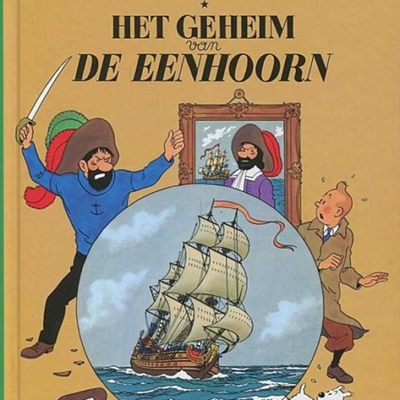 11.Kuifje - Het geheim van de eenhoorn - Hardcover album - A5 formaat