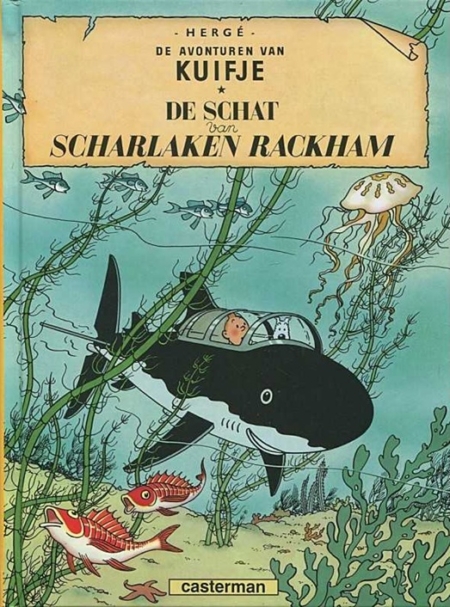 12.Kuifje - De schat van scharlaken rackham - Deel 12 Hardcover album - A5