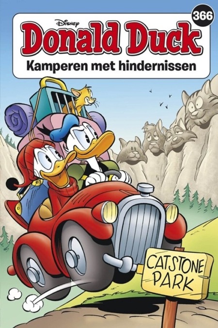 366.Donald Duck Pocket - Kamperen met hindernissen