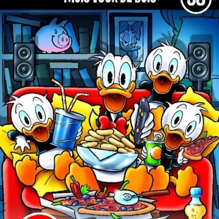 58.Donald Duck themapocket - Thuis voor de buis