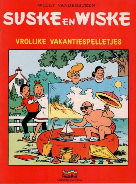 Suske en Wiske - Vrolijke vakantiespelletjes - Prestoprint - 1988